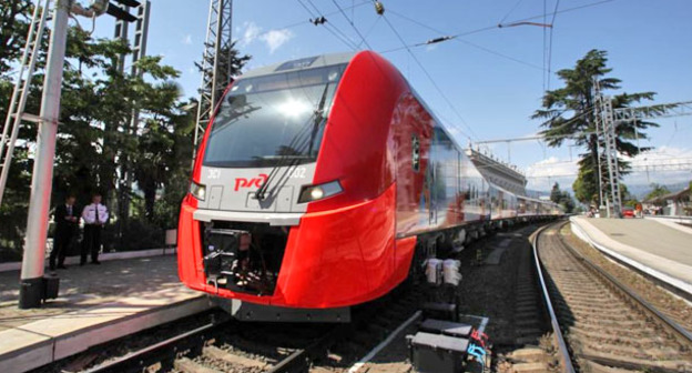 Электропоезд. Фото http://rzd.ru/