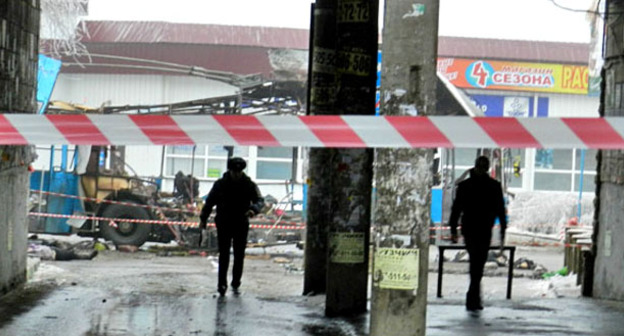 На месте теракта в Волгограде. 30 декабря 2013 г. Фото Татьяны Филимоновой для "Кавказского узла"