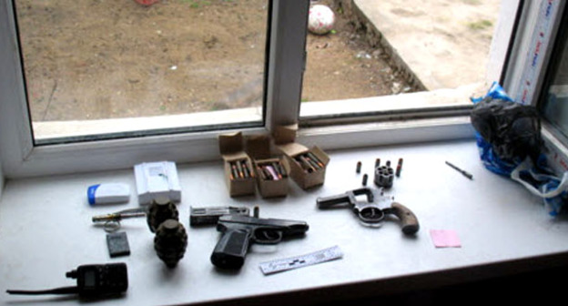 Оружие, боеприпасы. Фото http://nac.gov.ru/