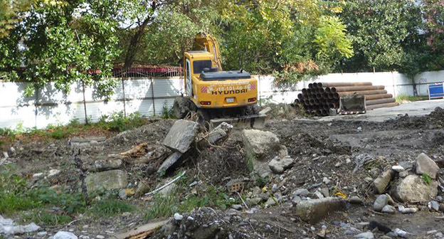 Строительная площадка. Фото Светланы Кравченко для "Кавказского узла"