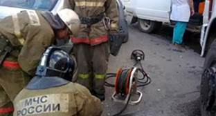 На месте ДТП. Фото: http://30.mchs.gov.ru/operationalpage/operational/item/3203114/ На месте ДТП. Фото: http://30.mchs.gov.ru/operationalpage/operational/item/3203114/