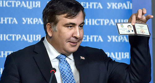 Михаил Саакашвили. Фото: http://sputnik-georgia.ru/