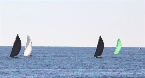 Суда-участники Чемпионата России по парусному спорту. Фото Евгении Едутовой для "Кавказского узла"