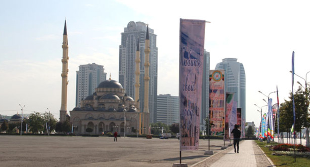 Грозный. Фото Магомеда Магомедова для "Кавказского узла"