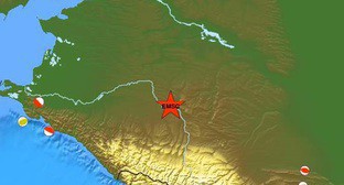По данным CMES, эпицентр землетрясения находился на глубине 10 километров на границе Кубани и Ставрополья. Фото: http://www.emsc-csem.org/Earthquake/earthquake.php?id=468024#