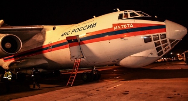 Самолет Ил-76 МЧС России. Фото: http://www.mchs.gov.ru/dop/info/smi/news/item/5227245/