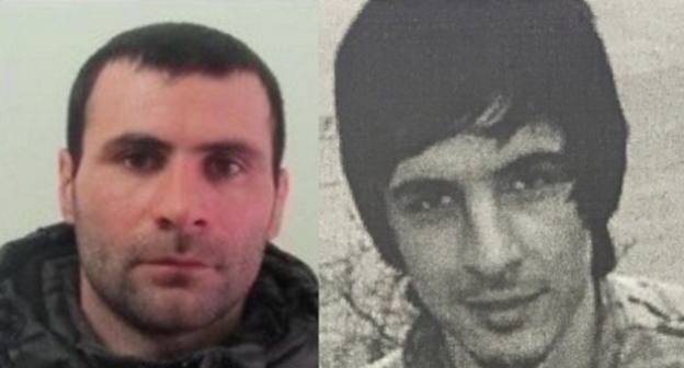 Завур Хамутаев и Азамат Шихавов, подозреваемые в причастности к убийству полицейского. Фото: Petrovka38.ru