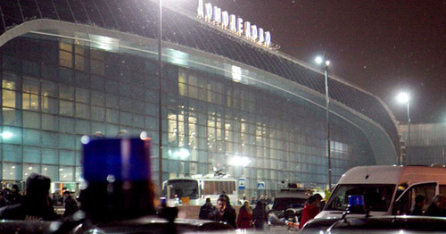 Аэропорт Домодедово после теракта. 24 января 2011 г. Фото: Yuri Timofeyev (RFE/RL)