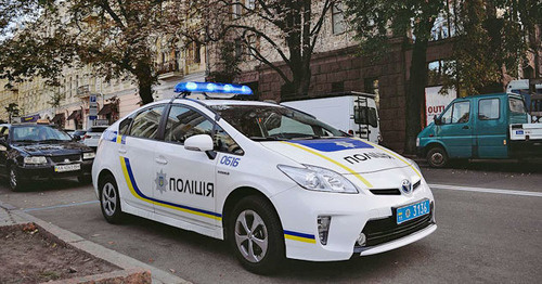 Полицейский патрульный автомобиль в Киеве. Фото: Nushtaev Dmitriy https://ru.wikipedia.org/