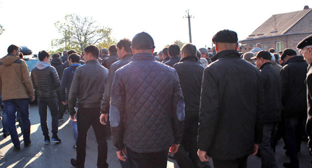 Похороны Владимира Цкаева. Фото Эммы Марзоевой для "Кавказского узла"