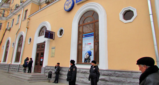 Головной офис "Агроинкомбанка" в Астрахани, у площади Ленина. Фото Вячеслава Ященко для "Кавказского узла"