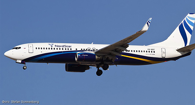 Самолёт авиакомпания "Таймыр" (NordStar Airlines). Фото: Stefan Sonnenberg, http://www.airlines-inform.ru/russian_airlines/NordStar.html