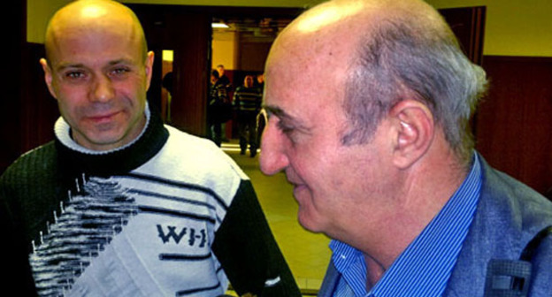 Дмитрий Павлюченков (слева) и Карен Нерсисян. Фото "Кавказского узла"