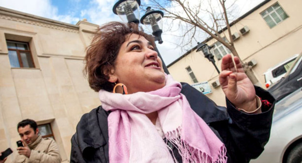 Хадиджа Исмайлова. Фото: Aziza Karimova (RFE/RL)