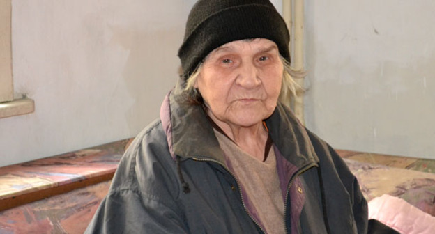 Лидия Пахмутова, жительница дома № 6 по улице Виноградная. Сочи, 28 ноября 2015 г. Фото Светланы Кравченко для "Кавказского узла"