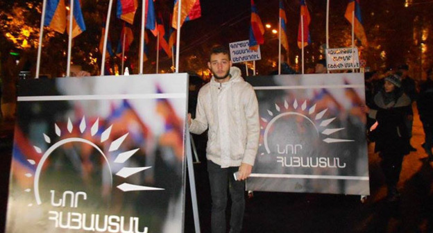 Митинг против конституционных реформ. Ереван, 1 декабря 2015 г. Фото Армине Мартиросян для "Кавказского узла"