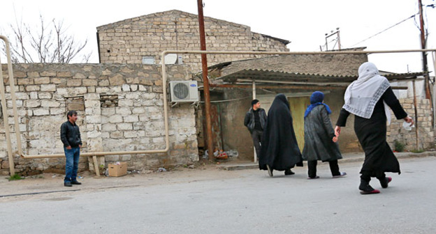 Жители Нардарана. 1 декабря 2015 г. Фото Азиза Каримова для "Кавказского узла"
