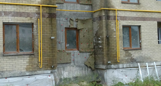 Участок строящегося дома для сотрудников полиции. Фото: пресс-служба МВД Кабардино-Балкарии