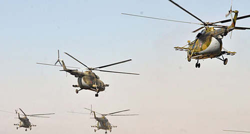Транспортные вертолеты Ми-8МТ. Фото: http://function.mil.ru/news_page/country/more.htm?id=11914278@egNews