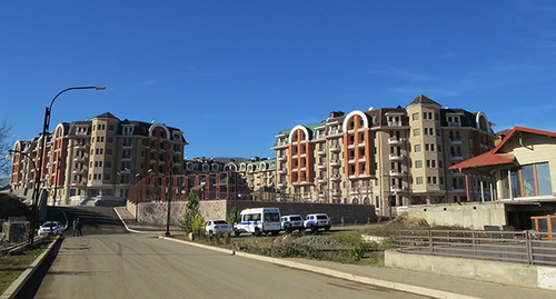 Новый жилой квартал в центре Степанакерта. Фото Алвард Григорян для "Кавказского узла"