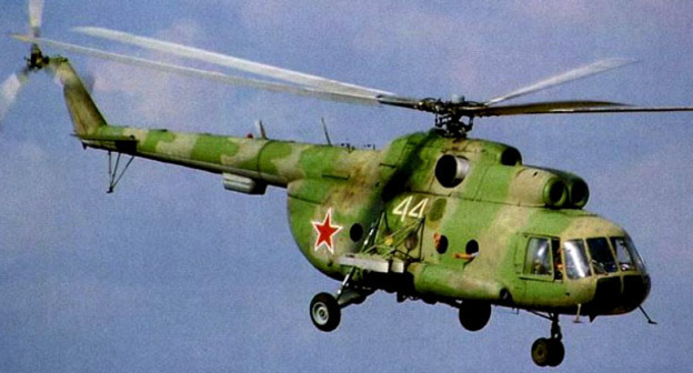 Военный вертолет. Фото ФедералПресс http://fedpress.ru/