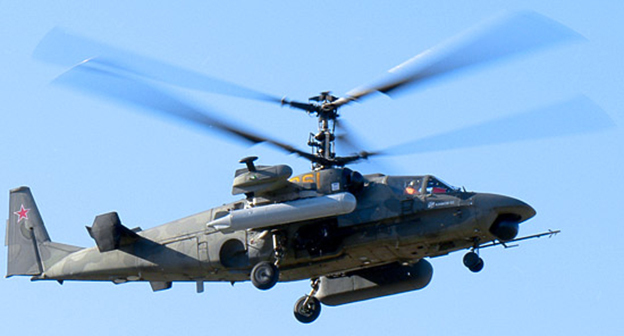 Вертолёт Ка-52. Фото:  http://function.mil.ru/news_page/country/more.htm?id=10679526@egNews