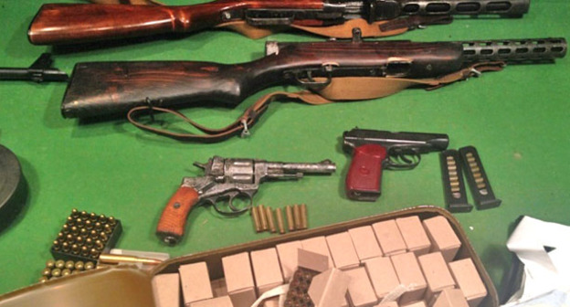 Оружие. Фото: Пресс-служба ГУ МВД России по г. Москве mvd.ru