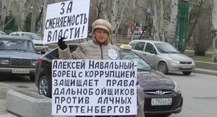 Наталья Дорожнова. 12 декабря 2015 года. Фото Татьяны Филимоновой для "Кавказского узла"