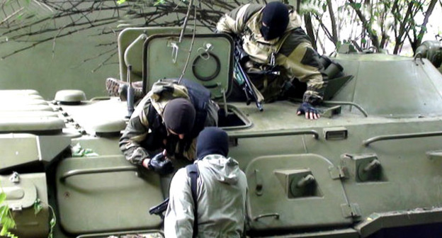 Сотрудники силовых структур. Фото: Информационный центр НАК http://nac.gov.ru/