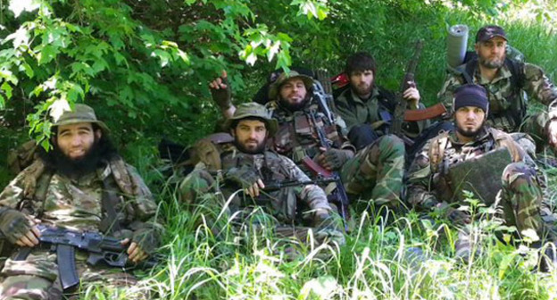 Боевики присягнувшие ИГ, признанной террористической организацией в России. Фото с сайта ИГ признанной террористической организацией в России и в ряде других стран