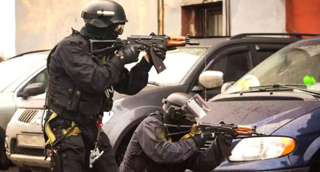 Сотрудники силовых структур. Нальчик. Фото http://nac.gov.ru/