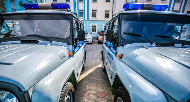 Полицейские машины. Фото: Максим Тишин / Югополис