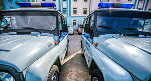 Полицейские машины. Фото: Максим Тишин / Югополис