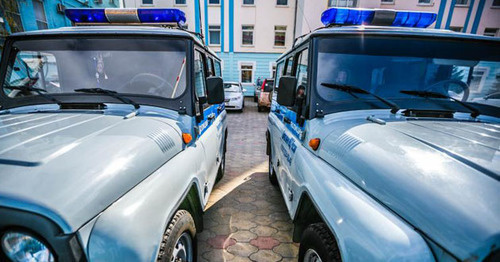 Полицейские машины. Фото: Максим Тишин / Югополис