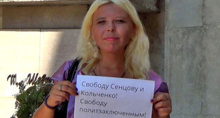 Дарья Полюдова. Фото: RFE/RL Дарья Полюдова. Фото: RFE/RL