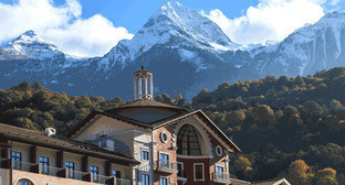 Сочинский курорт "Горки город". Фото: Alexandra9214 https://ru.wikipedia.org/