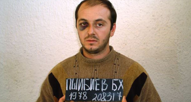 Осужденный Батыр Пшибиев. Фото: Sergey Khazov-Cassia (RFE/RL)