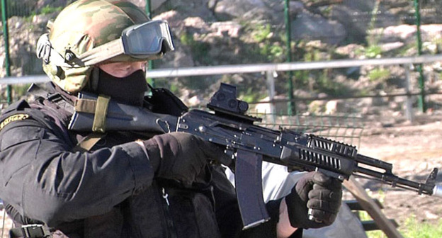 Сотрудник силовых структур. Фото http://nac.gov.ru/