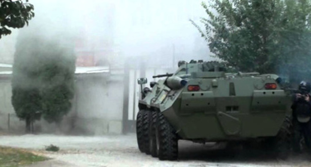 Спецоперация. Нальчик. Кадр из видео пользователя Соня Катинаhttps://www.youtube.com/watch?v=Ee_F08tK8_g