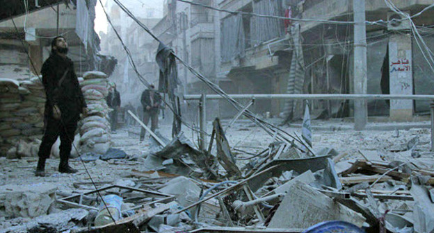 Бои в Алеппо. Сирия. Фото: Freedom House https://www.flickr.com