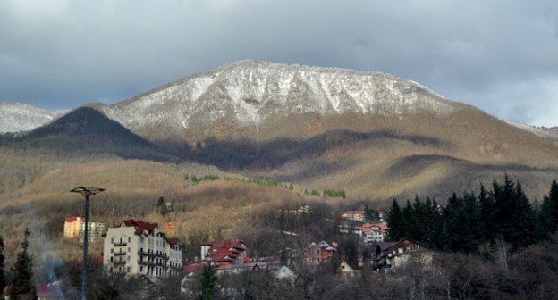 Курорт Красная Поляна. Фото Светланы Кравченко для "Кавказского узла"