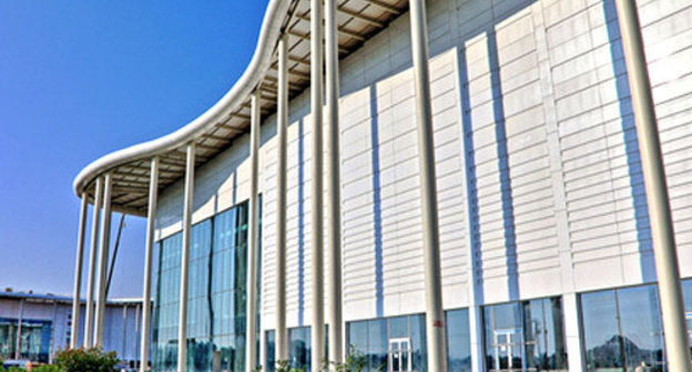 Главный олимпийский медиацентр.
Фото: пресс-служба оргкомитета Сочи-2014