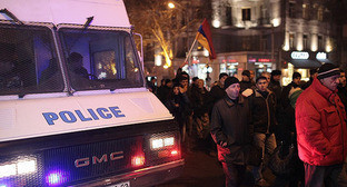 Митинг фронта общественного спасения «Новая Армения». Ереван, декабрь 2015 г.
Фото: © PAN Photo / Varo Rafayelyan, Aram Kirakosyan