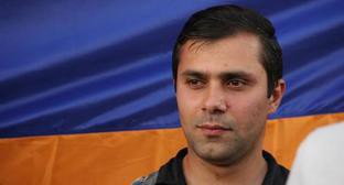 Геворга Сафарян. Фото: http://news.gisher.ru/ru/society/aktivist-gevorg-safaryan-byl-izbit-v-policejskom-avtomobile.html