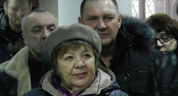 Жители рухнувшего дома в Волгограде. Декабрь 2015 г. Фото Татьяны Филимоновой для "Кавказского узла"