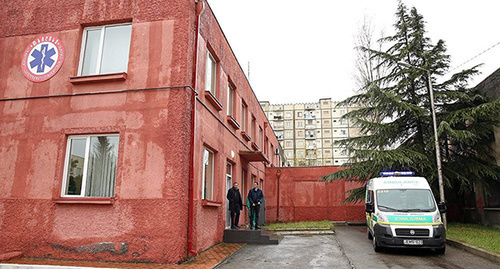 Приемное отделение больницы в Тбилиси. Фото: © facebook.com/CityHallofTbilisi.