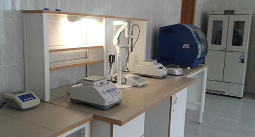 Оборудование ДНК-Лаборатории. Фото Александры Кузнецовой для "Кавказского узла"