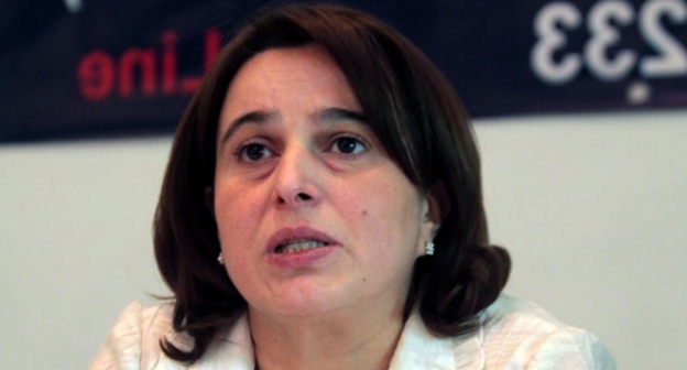 Первый вице-спикер парламента Грузии Манана Кобахдзе. Фото: Nadar Tshvirashvili, RFE/RL