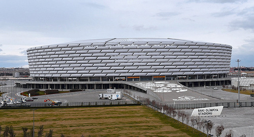  Бакинский олимпийский стадион. Фото:  Sputnik/ Murad Orujov, http://ru.sputnik.az/life/20160208/403666477.html