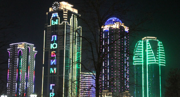 Грозный сити. Фото Магомеда Магомедова для "Кавказского узла"